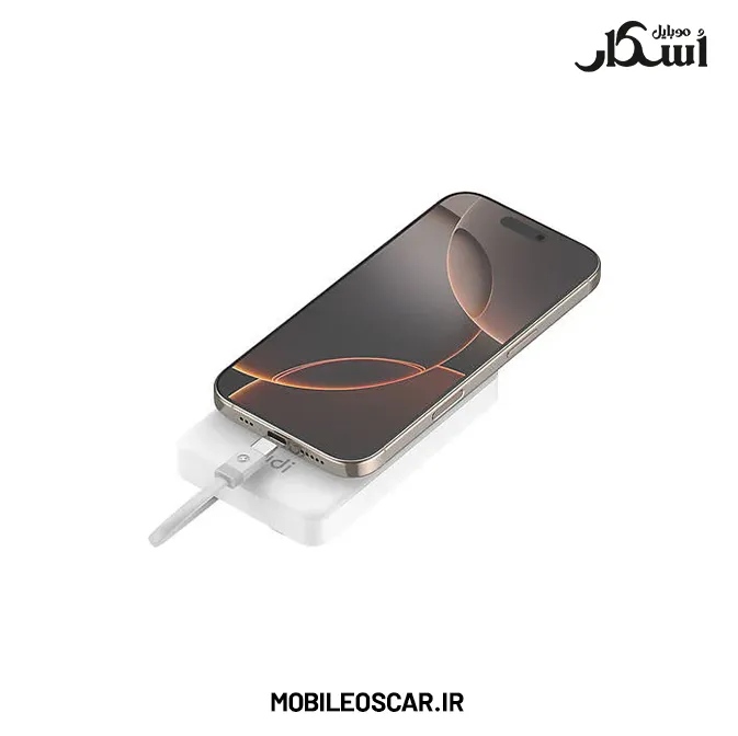 پاوربانک بودی مدل Budi PB809W ظرفیت 10000 توان 22.5 وات
