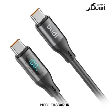 کابل شارژ 100 وات بودی مدل DC262TT12B با نمایشگر LED