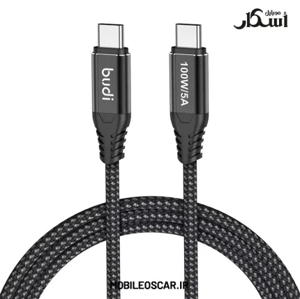 کابل شارژ تایپ سی بودی مدل DC253TTZ12B (طراحی نود درجه)