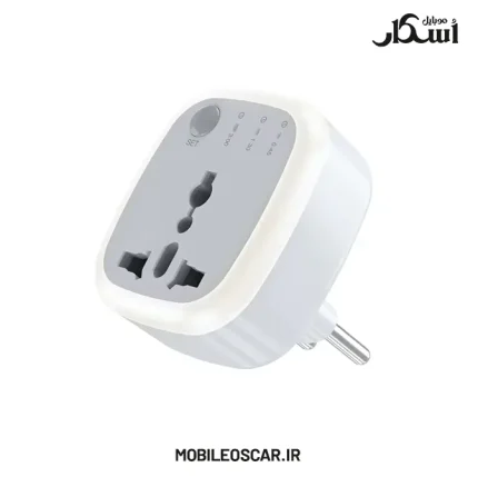 تبدیل دوشاخه و آداپتور تایمردار گرین لاین (مدل یونیورسال)