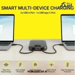 پاوربانک بودی 10 هزار مدل PB820B1 (فست شارژ 22.5 وات)