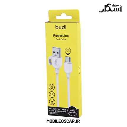 کابل تایپ سی فست شارژ 3 آمپر بودی DC227T10 طول 1 متر